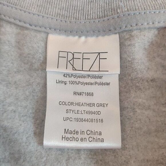 Freeze Christmas snow cat crew neck light up sweatshirt XL - Picture 9 of 10